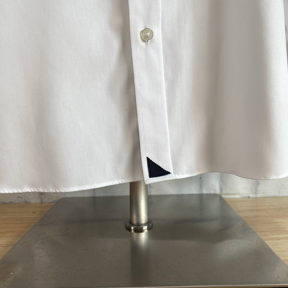UNTUCKit Shirt Men's 3XL Long Sleeve Button Up Wrinkle Free Las Cases White - Picture 4 of 16